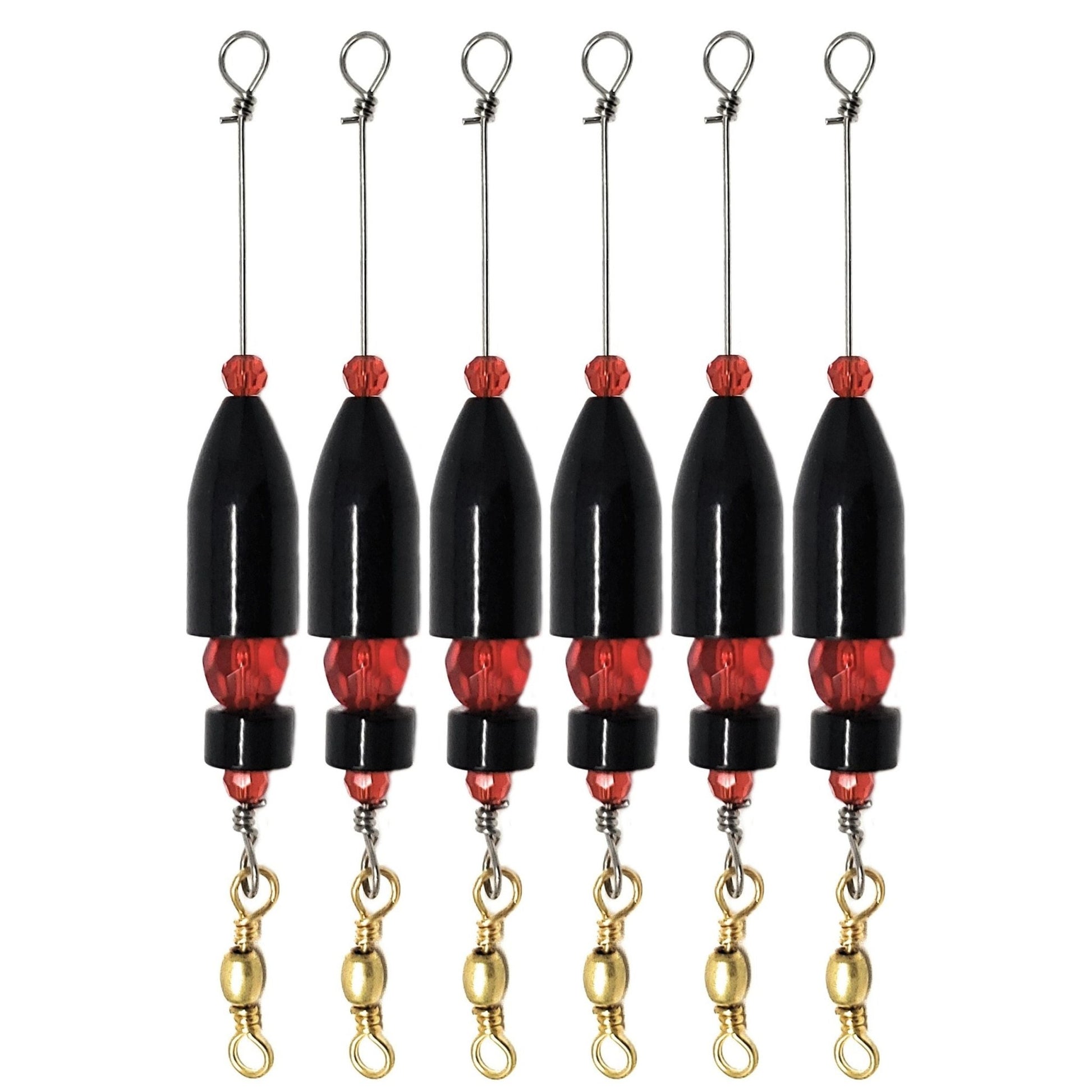 Reaction Tackle Carolina Ready Rigs 6 Pieces - Pre Rigged – Black for fishing (4 view)