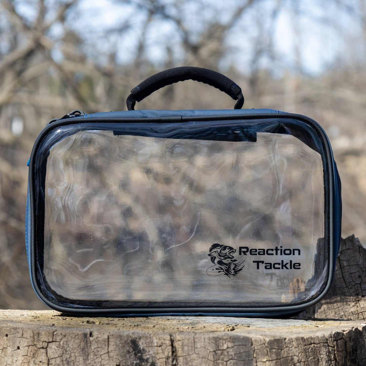 Reaction Tackle Clear Bait Binder and Tackle Storage - New – Clear Binder bags for fishing (2 view)