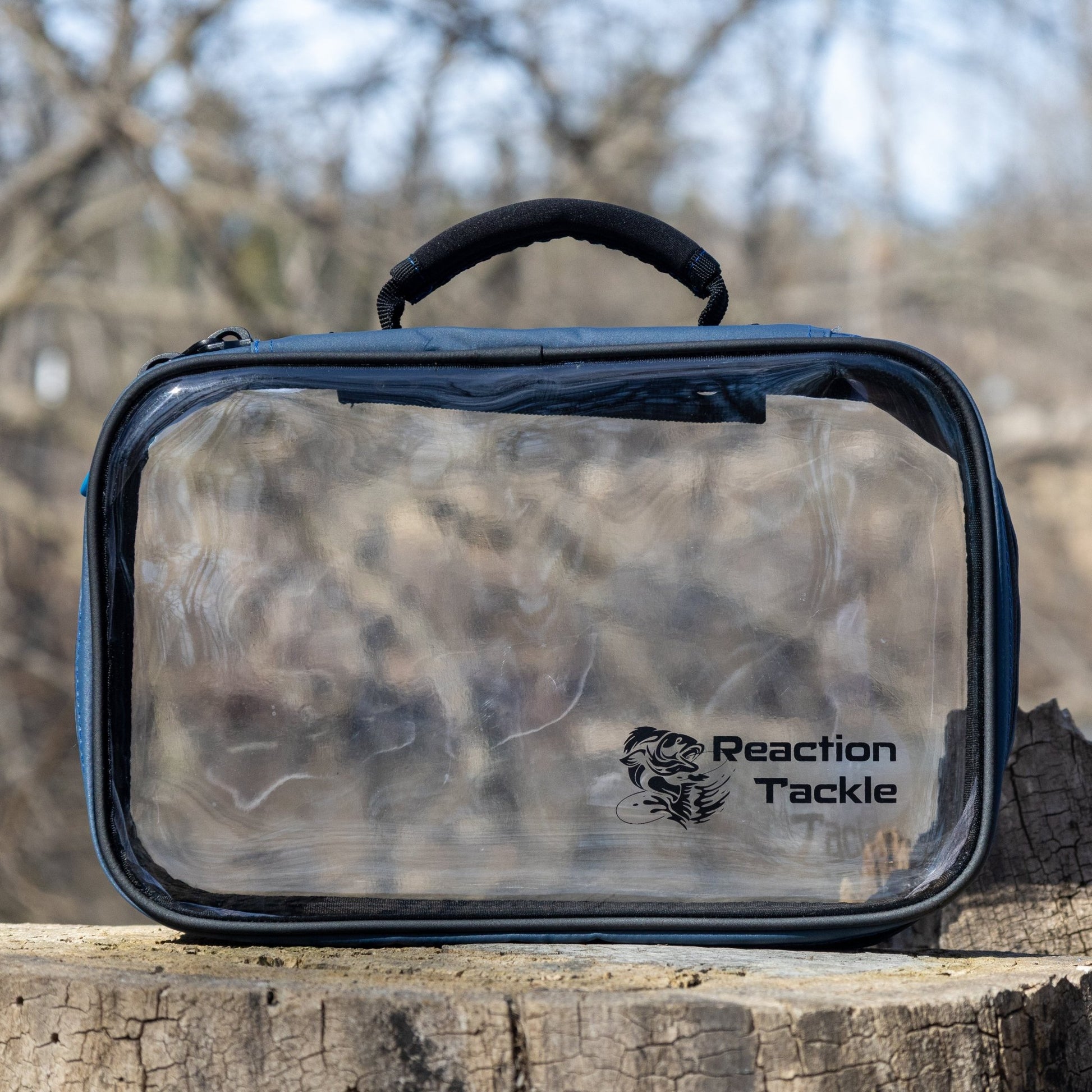 Reaction Tackle Clear Bait Binder and Tackle Storage - New – Clear Binder bags for fishing (2 view)