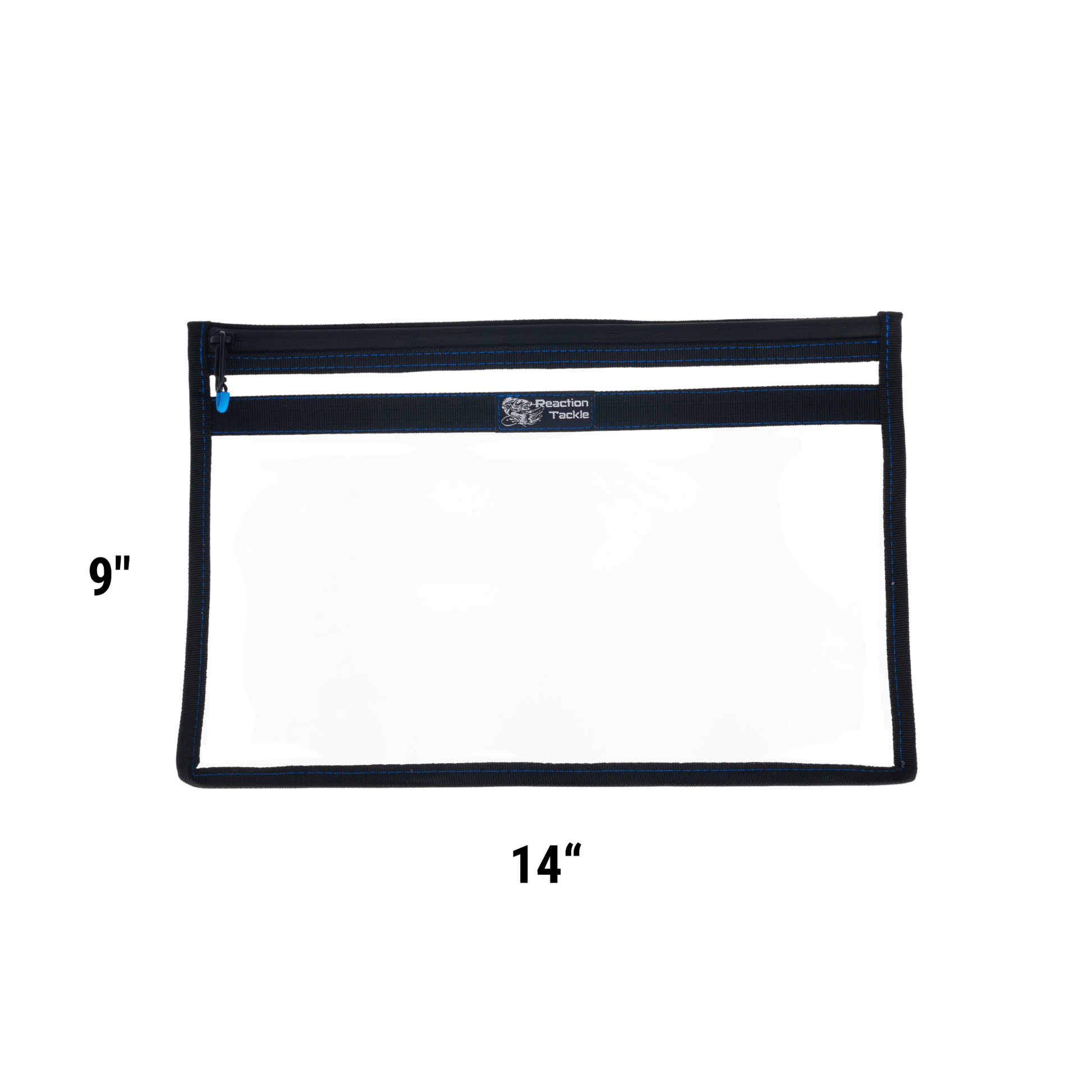Reaction Tackle Clear Storage Bag Tackle Pak - Water - Resistant Plastic Storage - New – Small - 2pk for fishing (22 view)
