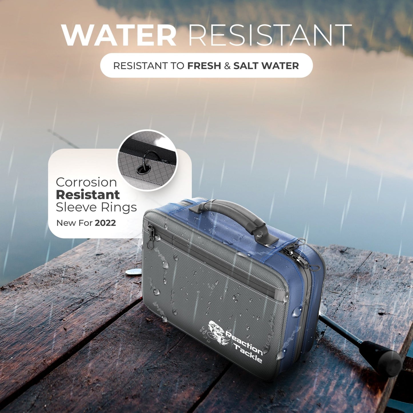 Reaction Tackle Deluxe Bait Binder and Tackle Storage – Deluxe Binder bags for fishing (10 view)