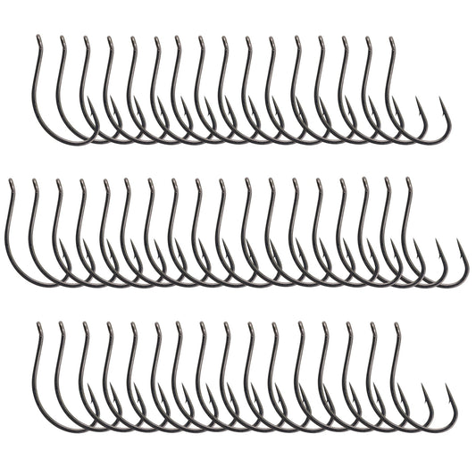 Reaction Tackle Drop Shot Hooks - Pack of 50 – 4 hooks for fishing (1 view)