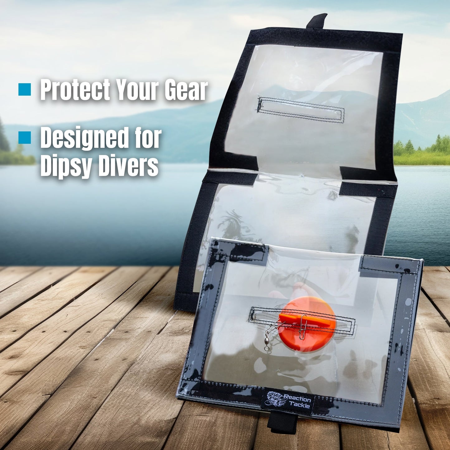 Reaction Tackle Fishing Lure Wraps – 5 PK Dipsy Diver for fishing (15 view)