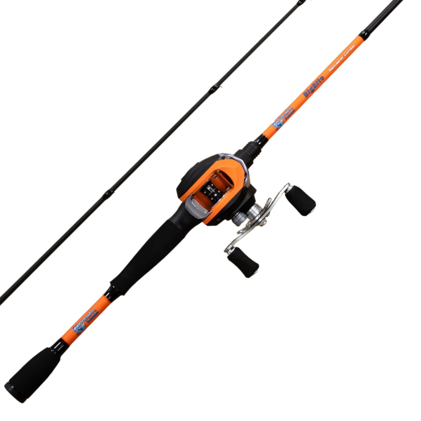 Reaction Tackle Fishing Rod and Baitcasting Reel Combo - Big Bite - NEW – BigBite - Medium/Heavy Action - Baitcasting for Combos (12 view)