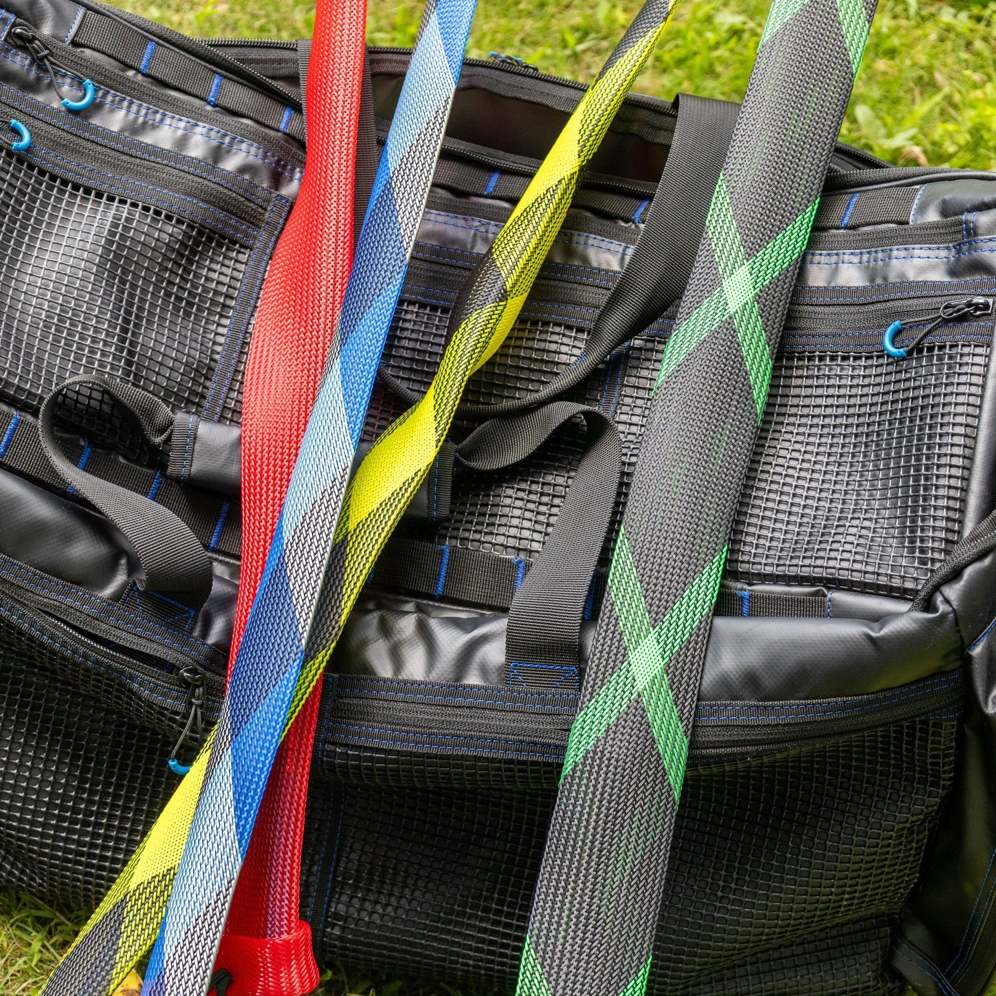 Reaction Tackle Fishing Rod Cover / Rod Sleeve / Rod Sock (2 - Pack) – Black Rod Socks for fishing (4 view)