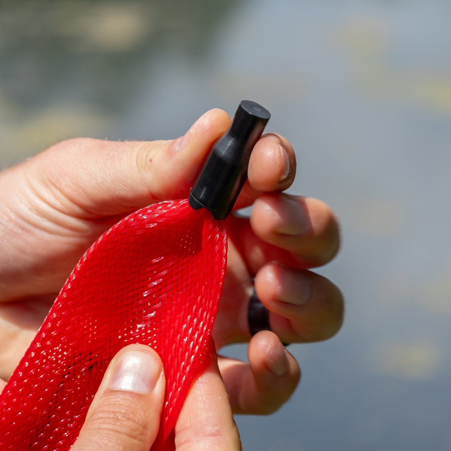 Reaction Tackle Fishing Rod Cover / Rod Sleeve / Rod Sock (2 - Pack) – Black Rod Socks for fishing (6 view)