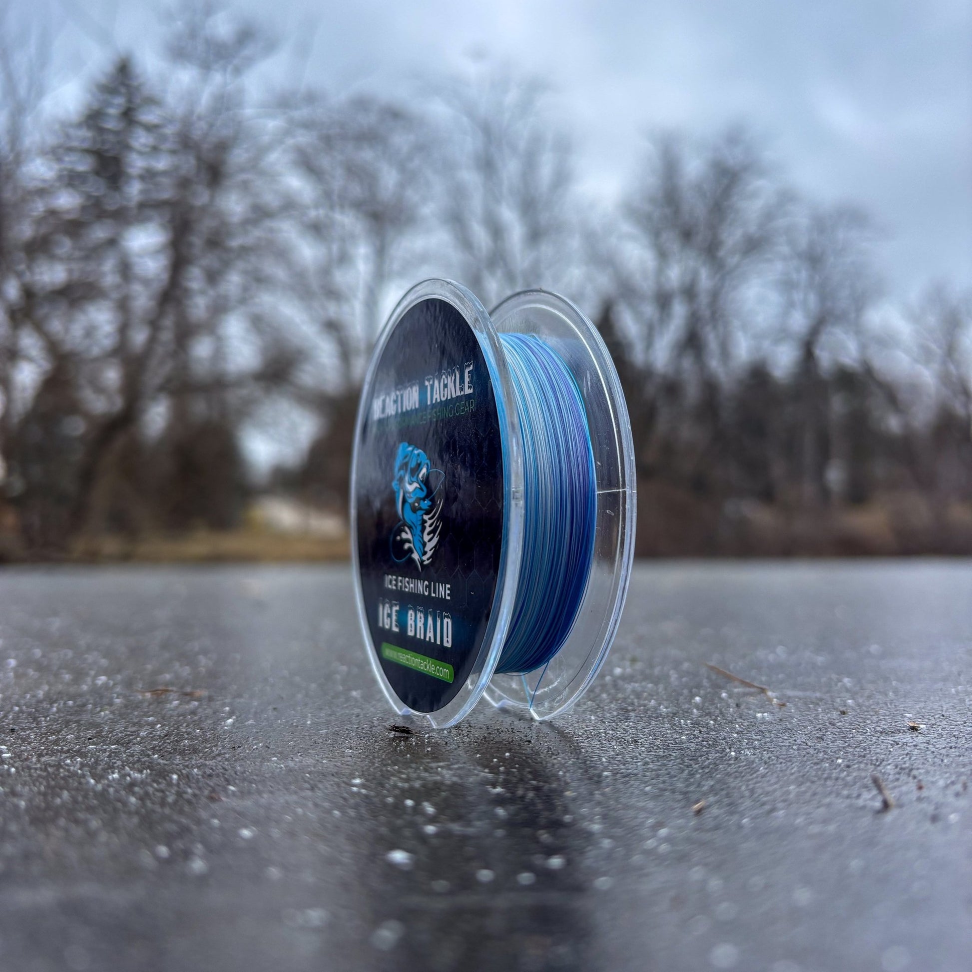 Reaction Tackle Ice Fishing Braided line - 8 Strand – 4lb Braided Fishing Line for fishing (5 view)