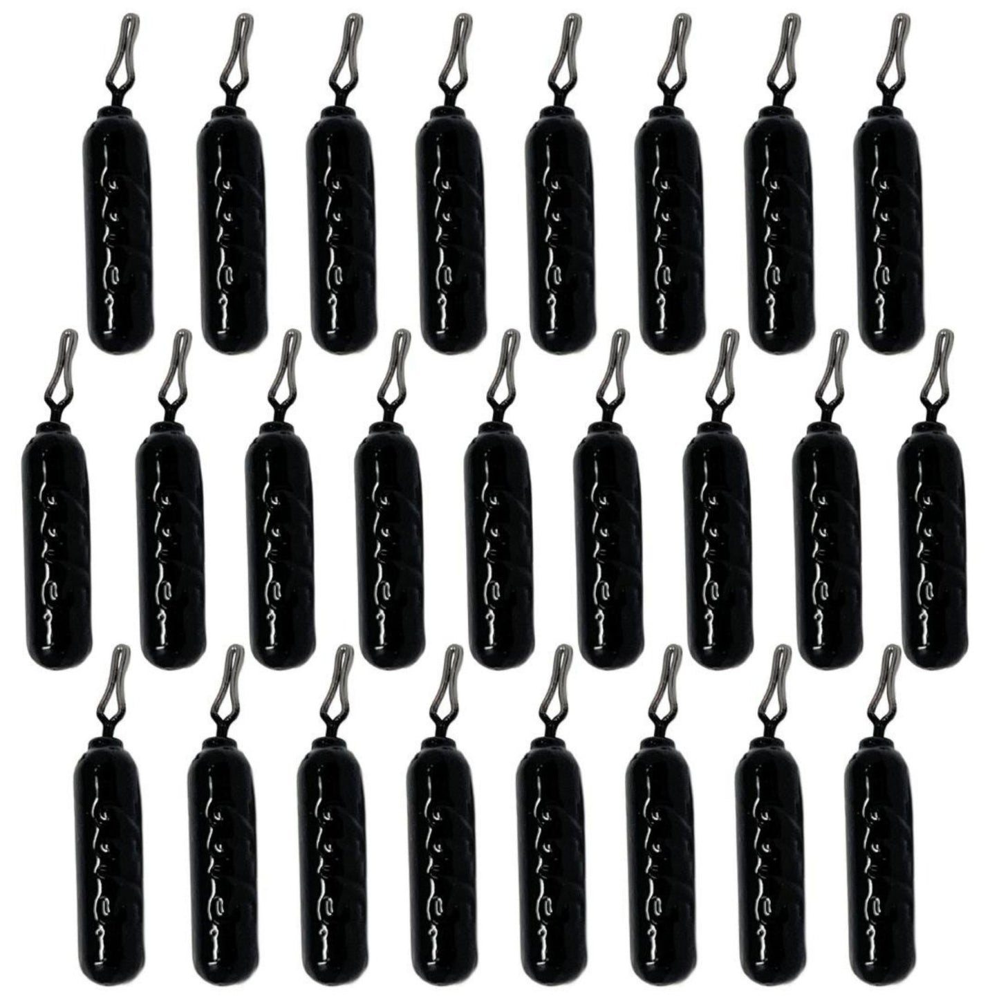 Reaction Tackle Lead Drop Shot Weights - Bulk Packs or Kits – Black 3/16 oz (25 - pack) lead drop shot weights for fishing (17 view)