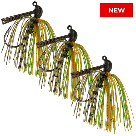 Reaction Tackle Lead Flipping Jigs - 3 - PACK - New – Tennessee Shad for fishing (1 view)