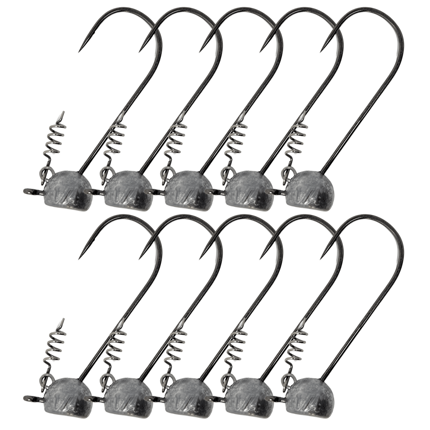 Reaction Tackle Lead Stand - Up Shaky Head Jigs (10 pack) – Plain for fishing (8 view)