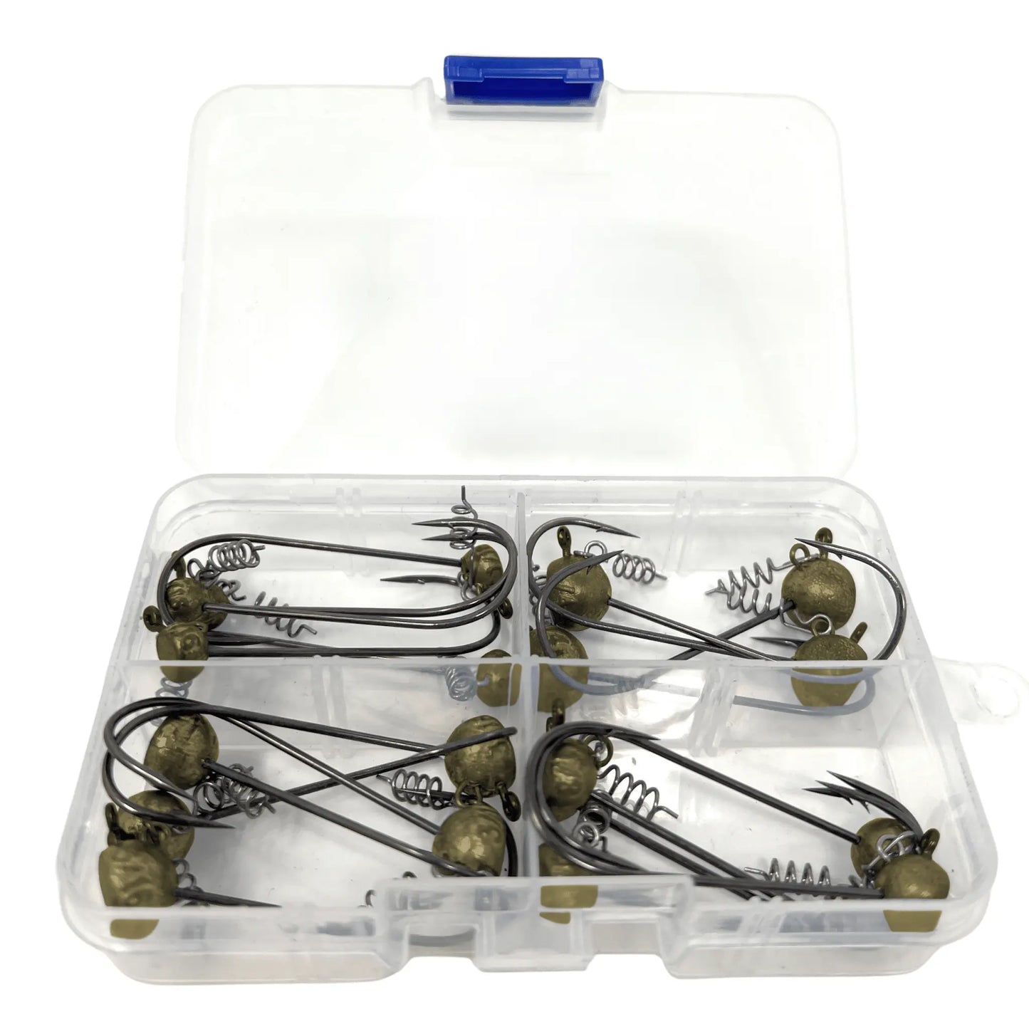 Reaction Tackle Lead Stand - Up Shaky Head Jigs (10 pack) – Plain for fishing (10 view)