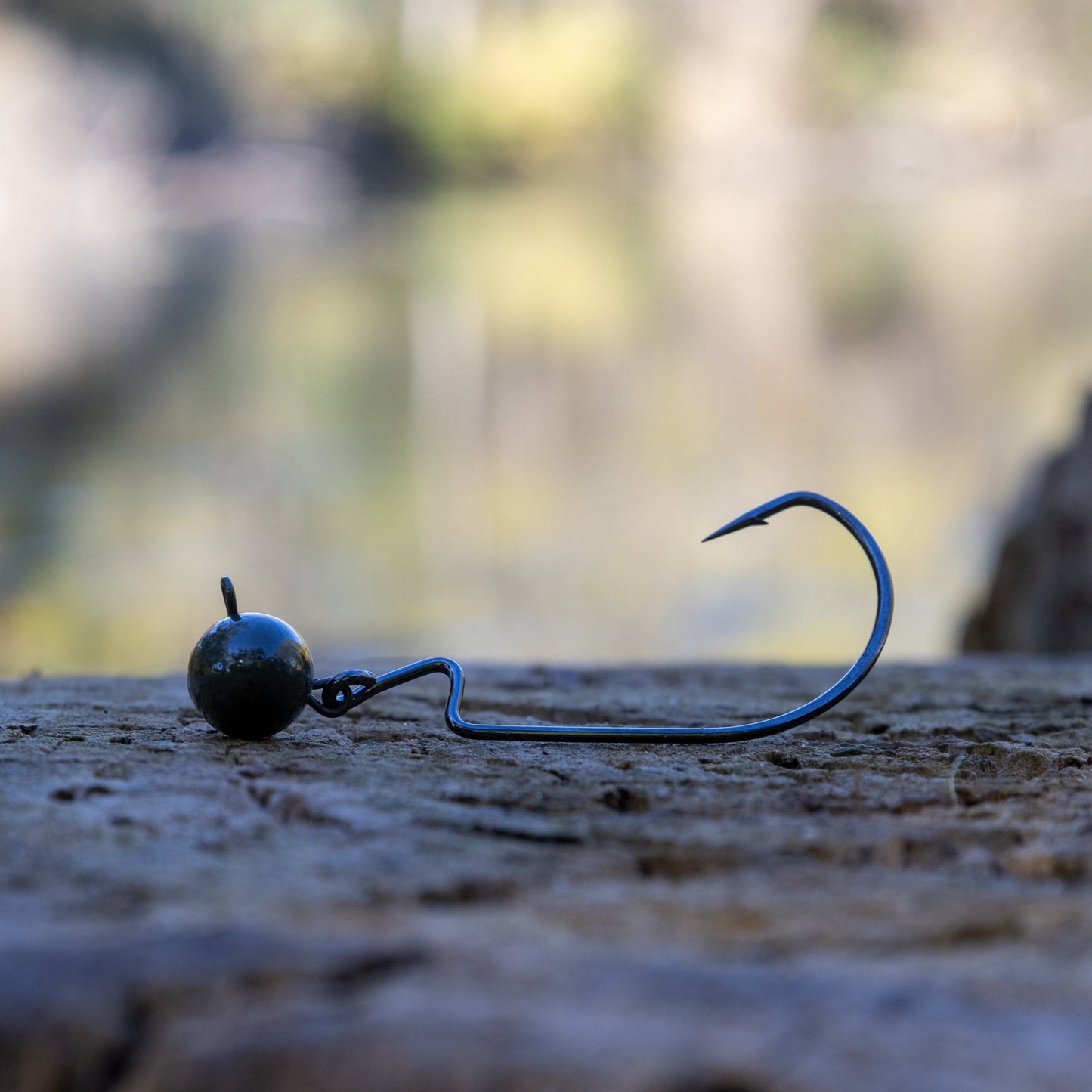 Reaction Tackle Lead Swing Football Jigs - 5 - PACK - New – 1/4 oz - 3/0 Hook for fishing (6 view)