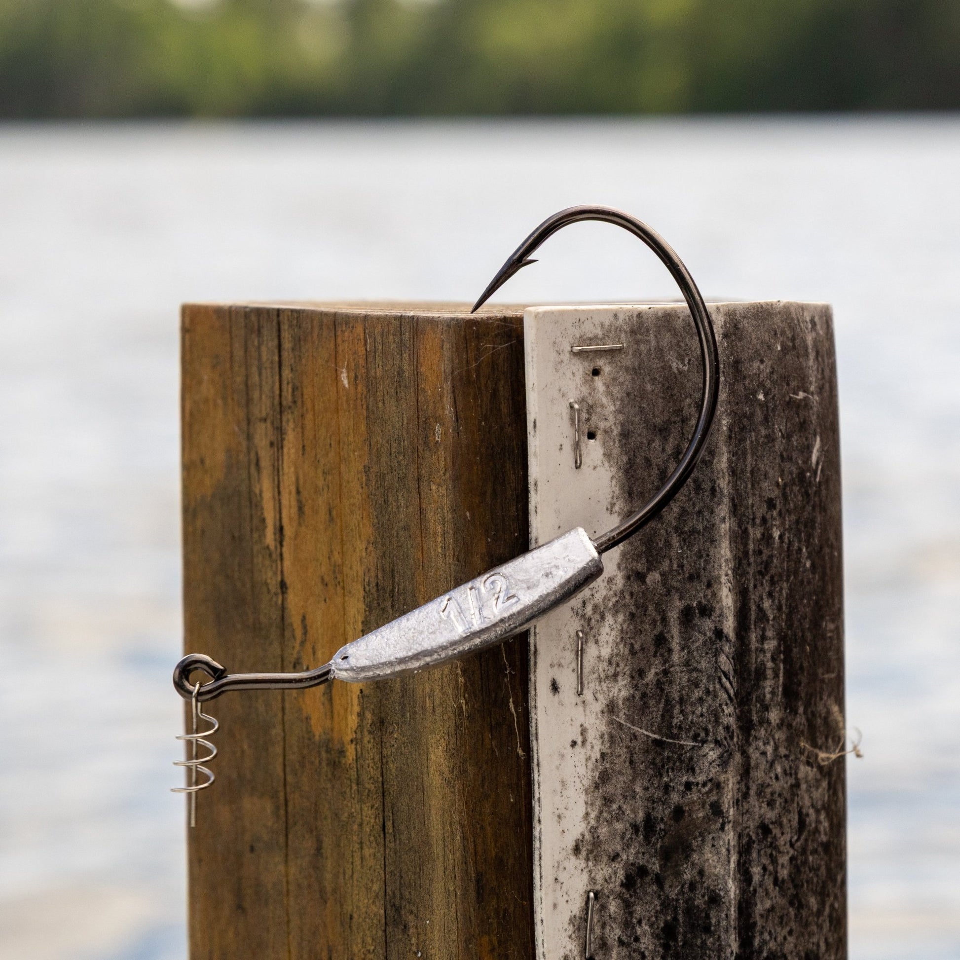 Reaction Tackle Lead Weighted Swimbait Hooks (10 - PACK) – 1/8oz - 3/0 hook fishing - hooks for fishing (6 view)