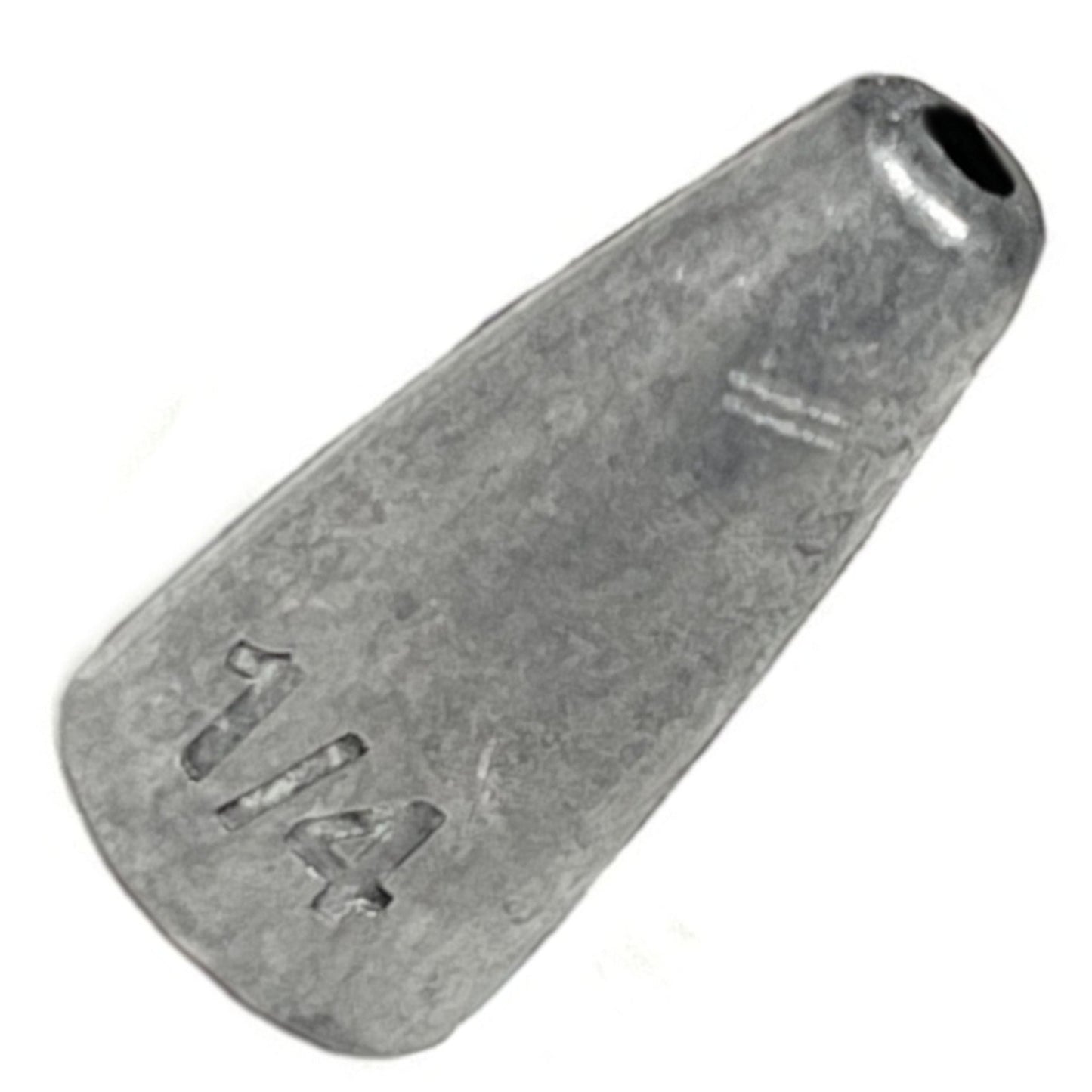 Reaction Tackle Lead Worm Weights (25 pack) – Green Pumpkin Sinkers & Weights for fishing (15 view)