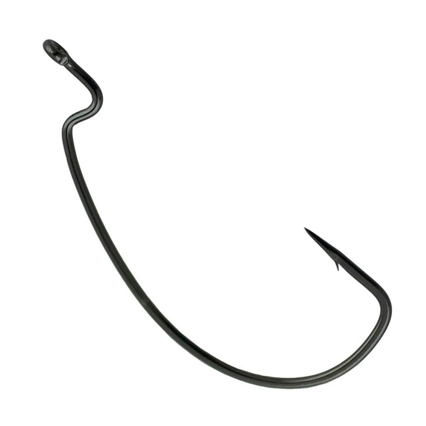 Reaction Tackle Offset EWG Worm Hooks (25 - Pack) – 1 for fishing (8 view)