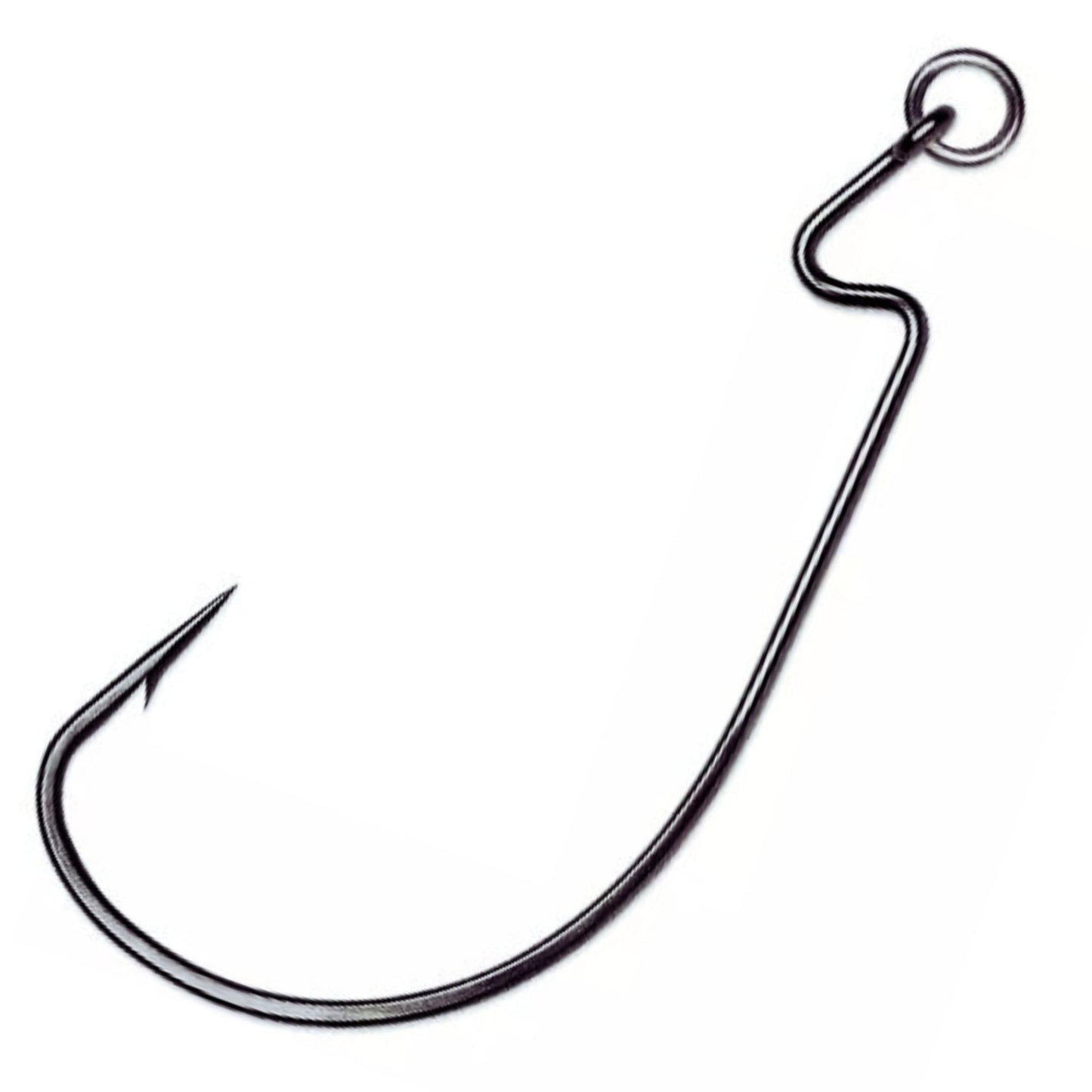Reaction Tackle Ringed EWG Hooks - 25 Pack – 1/0 for fishing (3 view)
