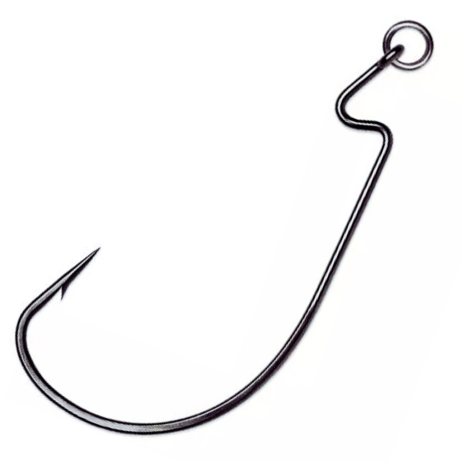 Reaction Tackle Ringed EWG Hooks - 25 Pack – 1/0 for fishing (3 view)
