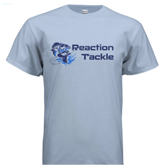 Reaction Tackle Short Sleeve T-Shirts – Light Blue for Apparel (2 view)