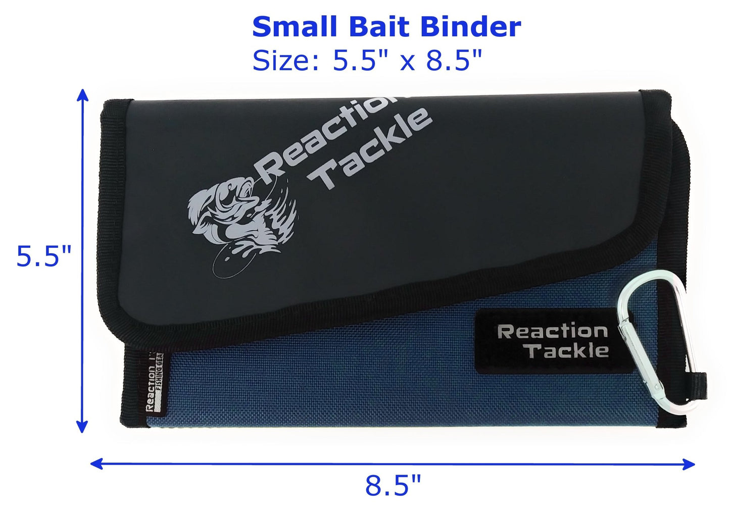 Reaction Tackle Small Bait Binder – Small Binder - Camo bags for fishing (8 view)