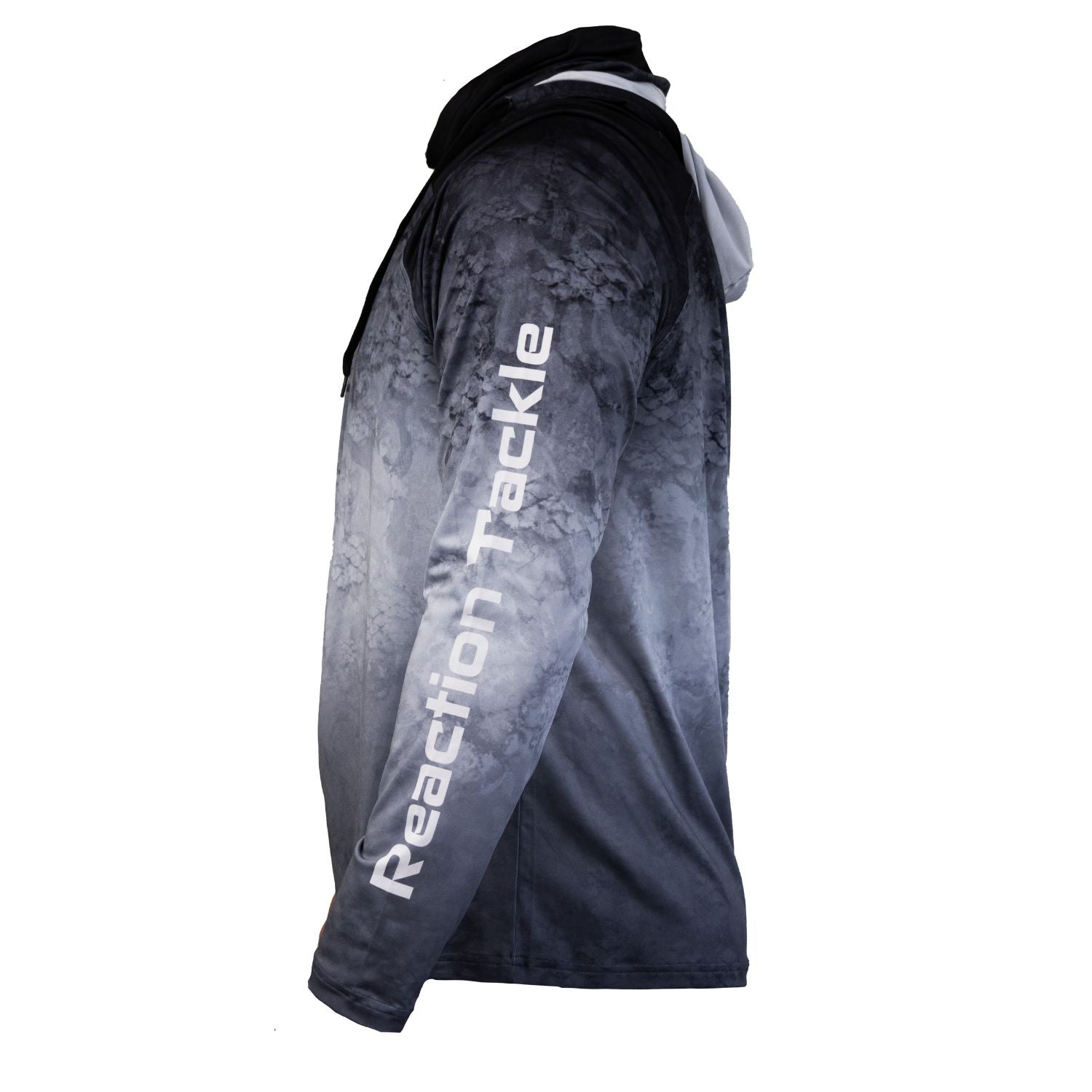 Reaction Tackle SPF UPF 50+ Long Sleeve/Hood/Gaiter Fishing Shirt – Medium for Apparel (5 view)