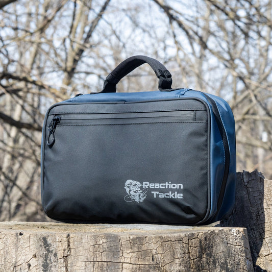 Reaction Tackle Splash Proof Bait Binder and Tackle Storage - New – Water Resistant Deluxe Binder bags for fishing (2 view)