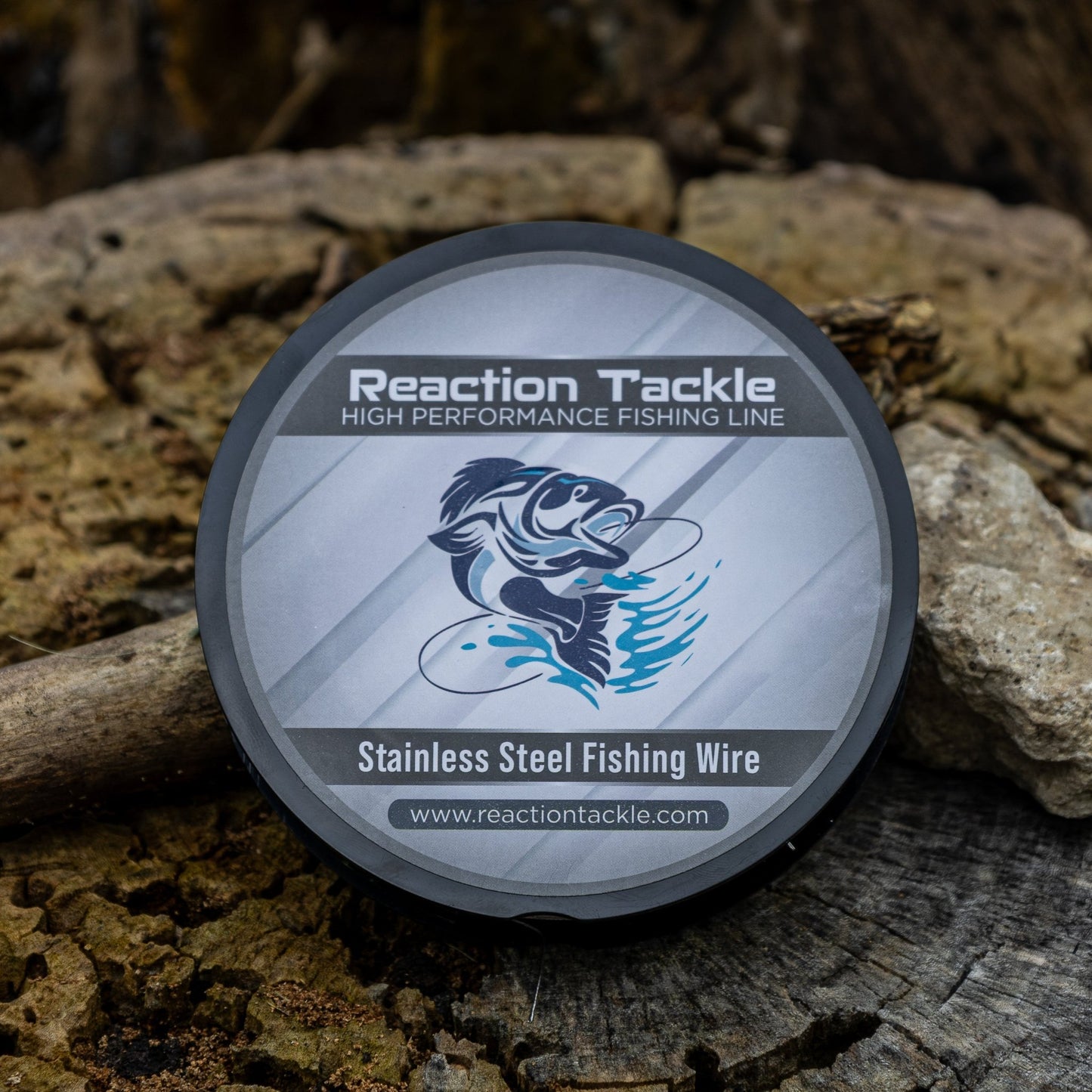 Reaction Tackle Stainless Steel Trolling Line 30LB – 30LB - 300 Feet for fishing (3 view)