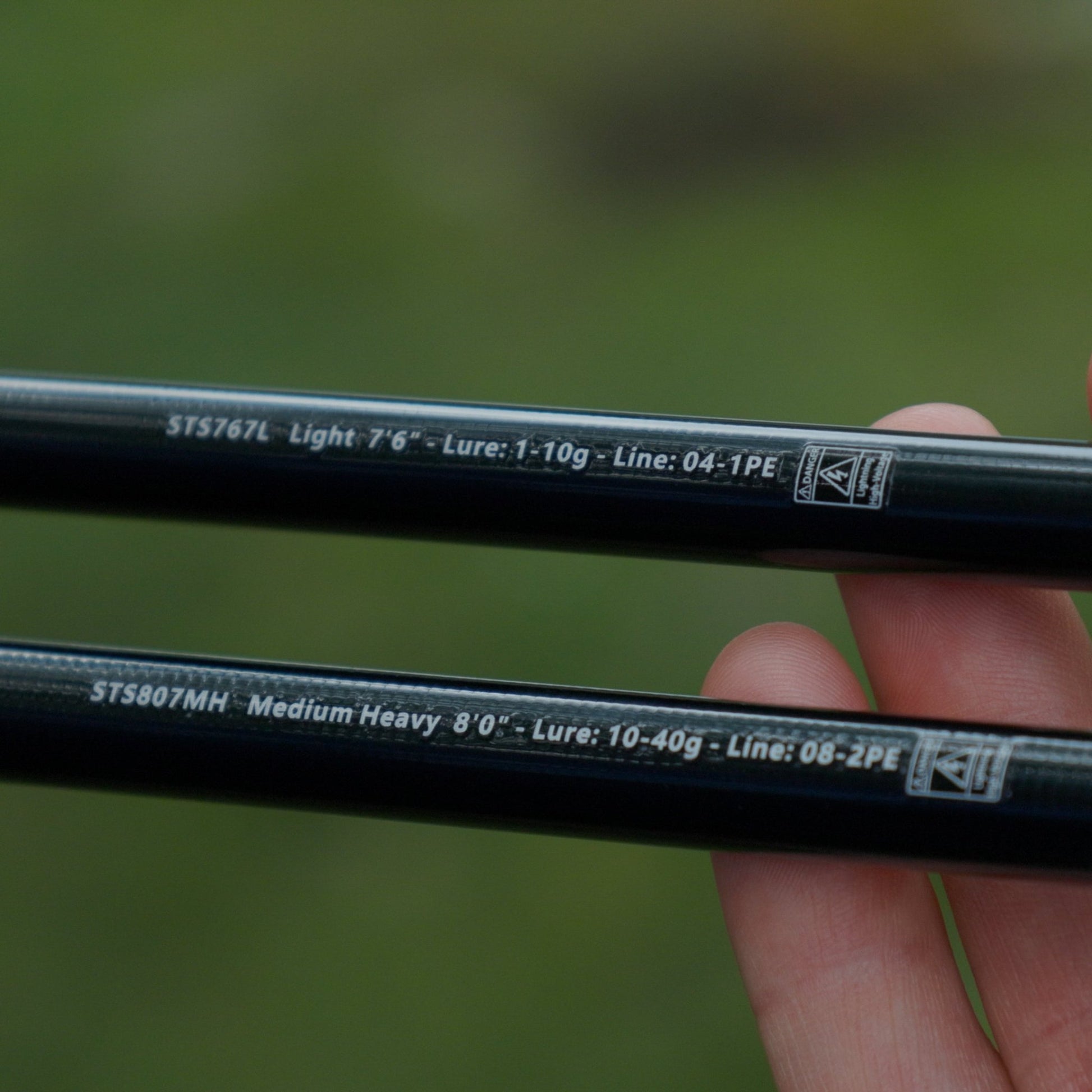 Reaction Tackle Telescopic Spinning Rod – Carbon Travel Fishing Rod – Collapsible Rod for Freshwater and Saltwater - NEW – Stream Light – Light Action for fishing (3 view)