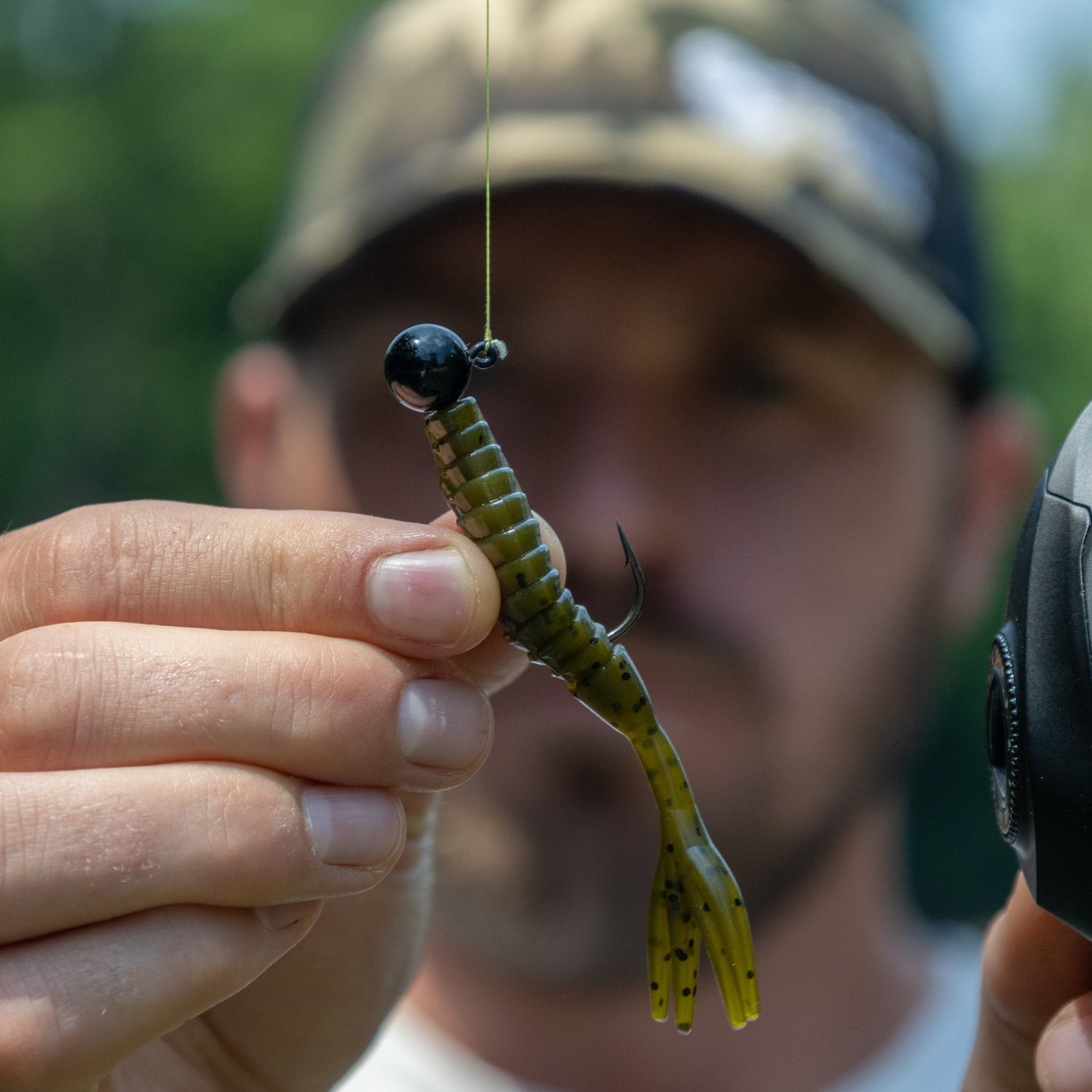 Reaction Tackle Tungsten Ball Jig Heads (5 - Pack) – 1/16 oz (2 hook) for fishing (7 view)