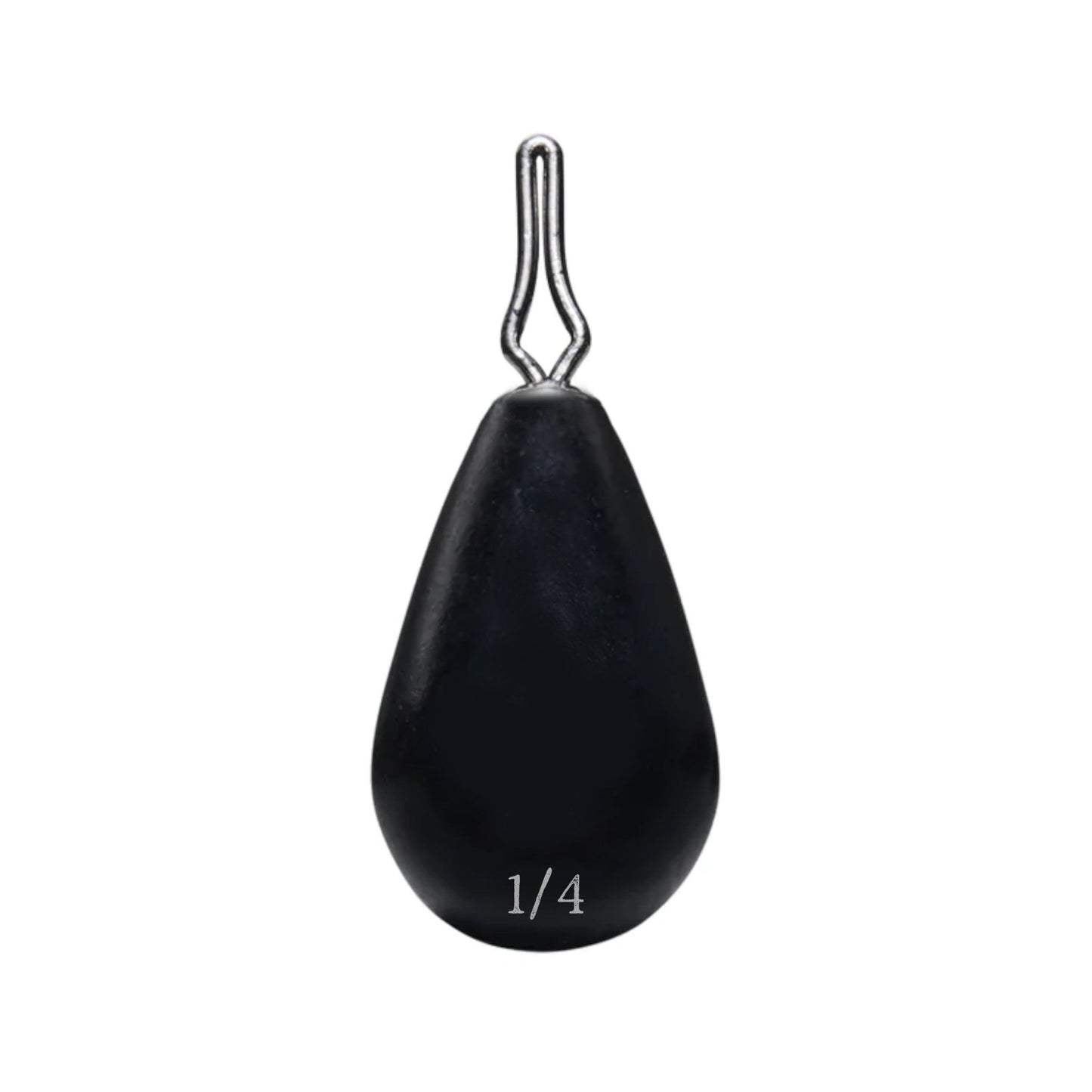 Reaction Tackle Tungsten Drop Shot Weights – Black (Tear Drop) drop shot weights for fishing (38 view)
