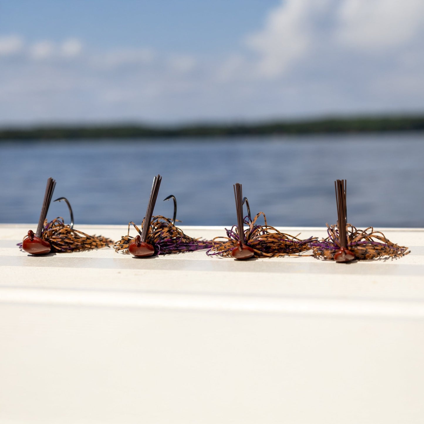 Reaction Tackle Tungsten Flipping Jigs (2 - Pack) – Black fishing - jigs for fishing (3 view)