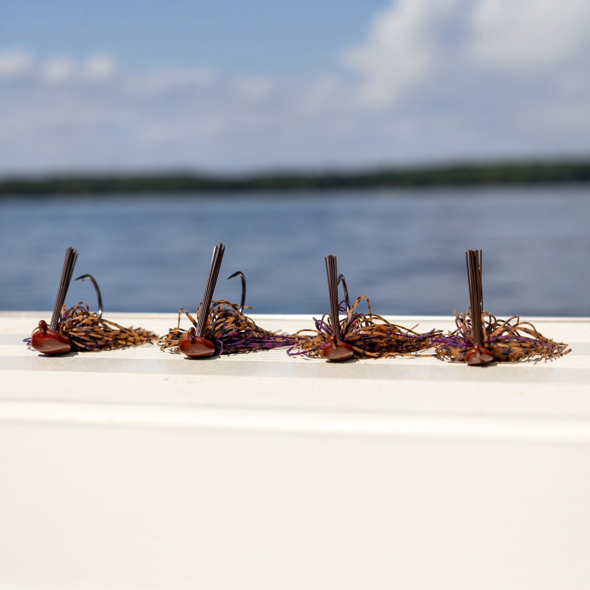 Reaction Tackle Tungsten Flipping Jigs (2 - Pack) – Black fishing - jigs for fishing (3 view)