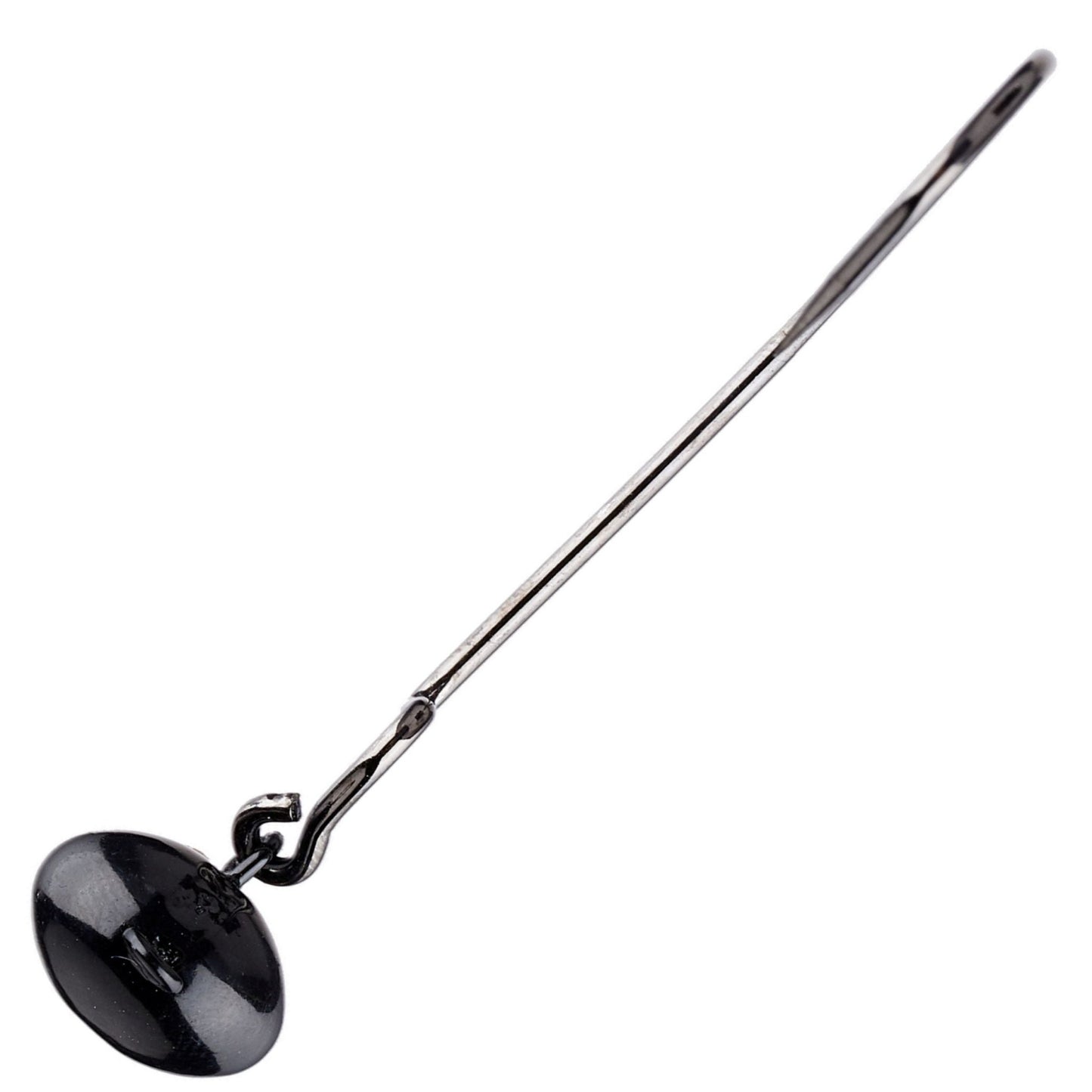 Reaction Tackle Tungsten Football/Swing Jig Heads - 3 - Pack – Black for fishing (10 view)