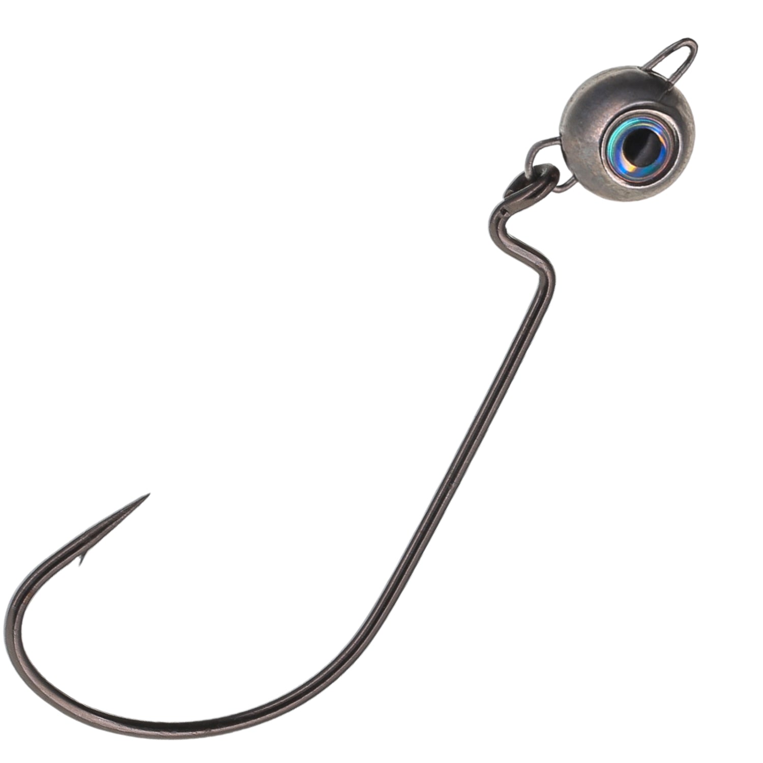 Reaction Tackle Tungsten Free Swing Jig Head - 5 - Pack - New – 1/8 oz - 1/0 Hook for fishing (8 view)