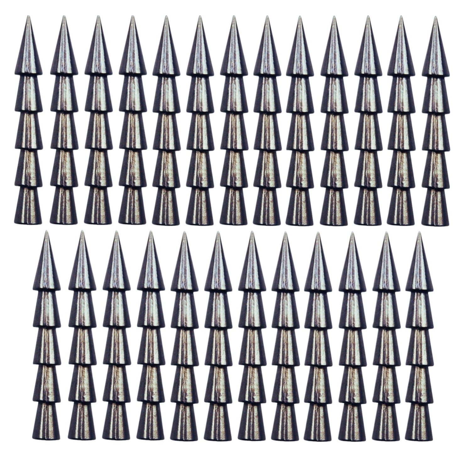 Reaction Tackle Tungsten Nail Weights/ Insert Sinkers – 100 Piece Kit (25ea 1/8 1/32 1/16 3/32) plus case tungsten weights for fishing (4 view)