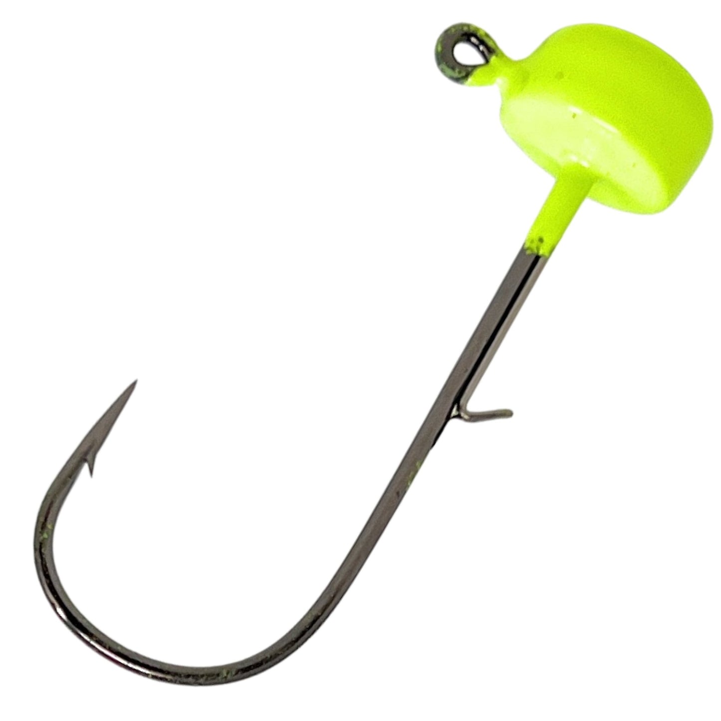 Reaction Tackle Tungsten Ned Rig - Shroom Jigs (5 - Pack) – Chartreuse fishing - jigs for fishing (15 view)