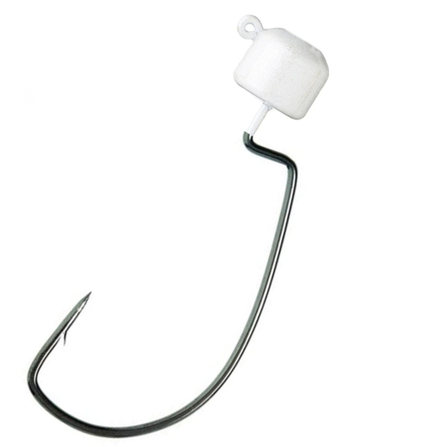 Reaction Tackle Tungsten Ned Rig - Shroom Jigs (5 - Pack) – White (EWG) fishing - jigs for fishing (24 view)