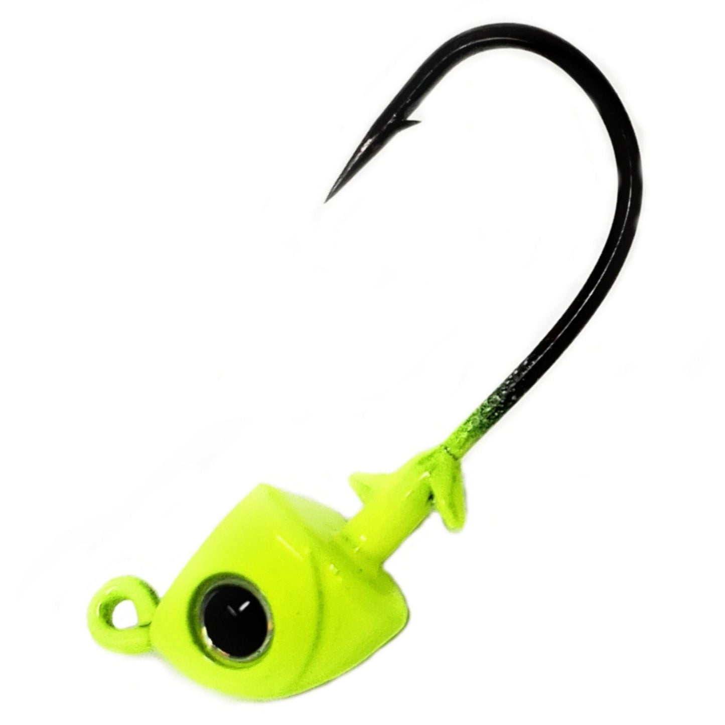 Reaction Tackle Tungsten Swimbait Jig Heads (5 - Pack) – Chartreuse for fishing (16 view)