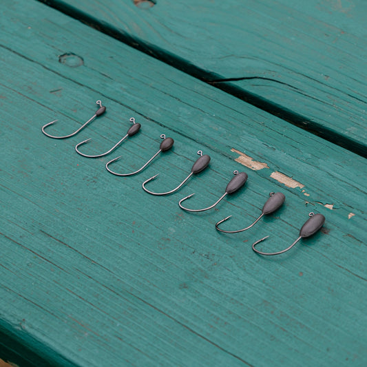 Reaction Tackle Tungsten Tube Jig Heads - 5 - Pack – 1/32 oz for Reaction Tackle (2 view)