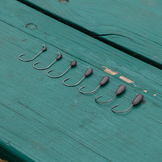 Reaction Tackle Tungsten Tube Jig Heads - 5 - Pack – 1/32 oz for Reaction Tackle (2 view)