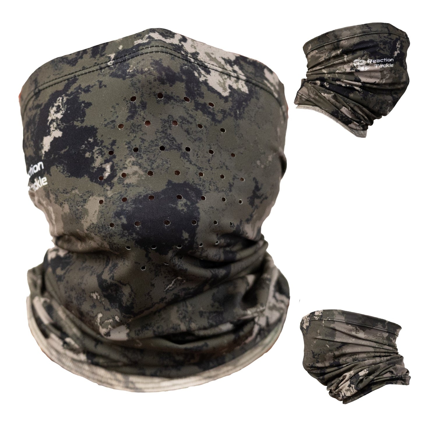 Reaction Tackle UPF 50+ Neck Gaiter – Camo for Apparel (7 view)