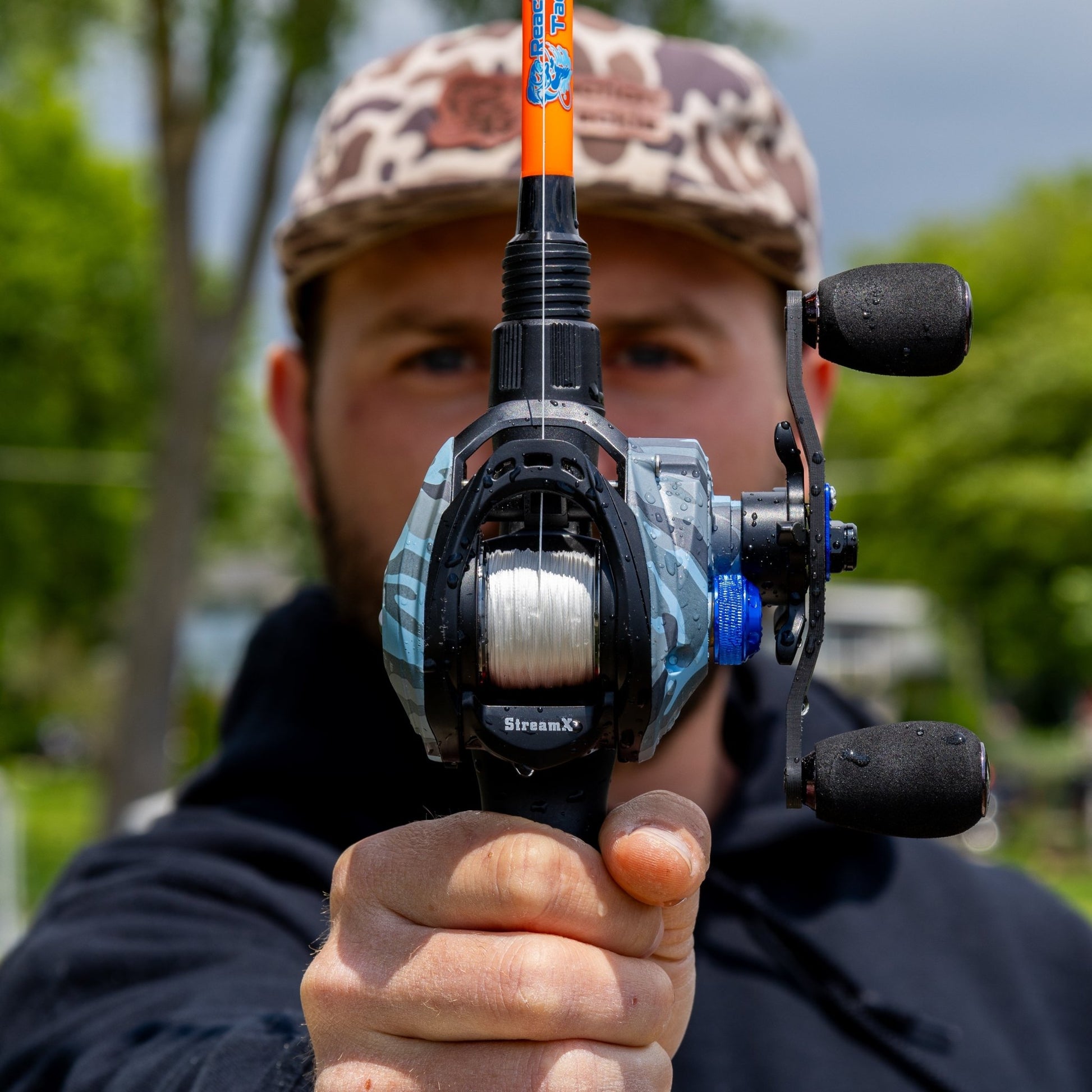 Reaction Tackle X8 Braided Fishing Line - NO FADE White 8 Strand - NEW – 10lb Braided Fishing Line for fishing (3 view)