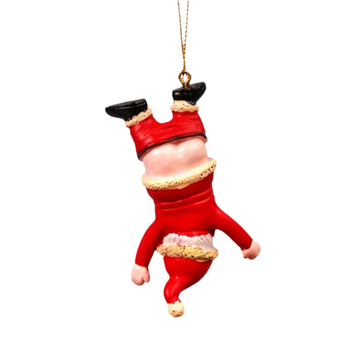 Santa Claus Resin Pendant – Christmas Tree & Window Hanging Decoration | Holiday Ornament – A Christmas Ornament for extendedship (5 view)