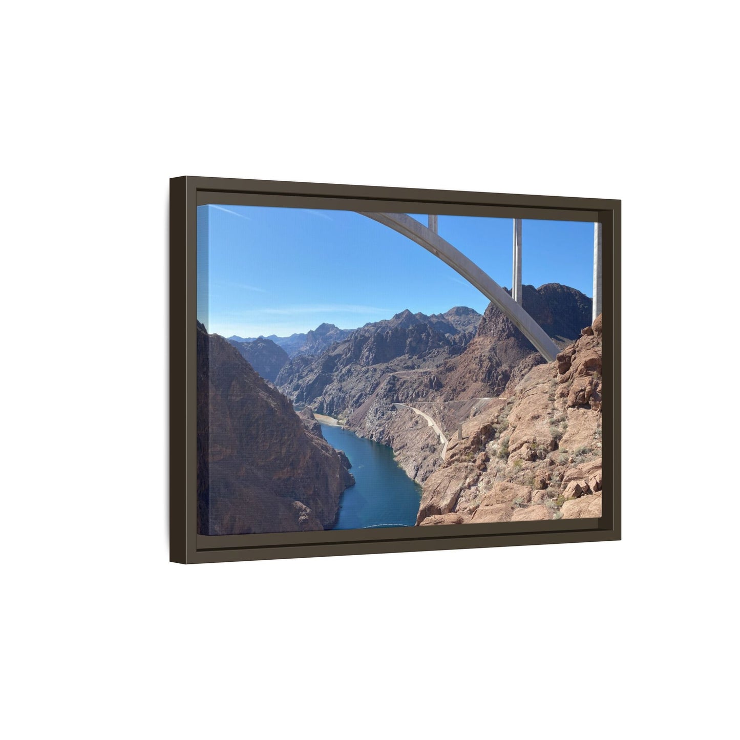 Scenic Wall Art, Framed Landscape Photography, Nature Decor, Home Decoration, Gift for Nature Lovers, Wall Decor – 32" x 16" (Horizontal) Canvas by Printify