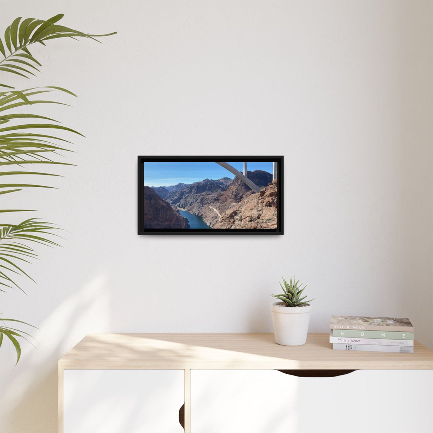 Scenic Wall Art, Framed Landscape Photography, Nature Decor, Home Decoration, Gift for Nature Lovers, Wall Decor – 32" x 16" (Horizontal) Canvas by Printify