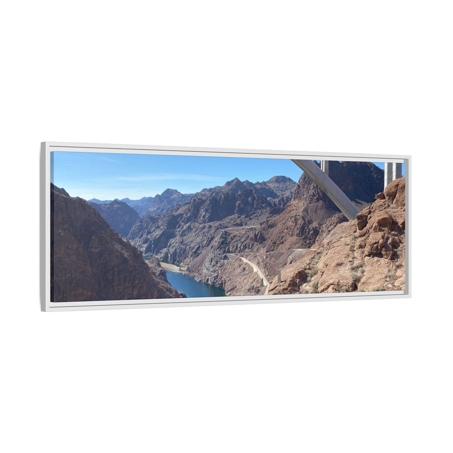 Scenic Wall Art, Framed Landscape Photography, Nature Decor, Home Decoration, Gift for Nature Lovers, Wall Decor – 32" x 16" (Horizontal) Canvas by Printify