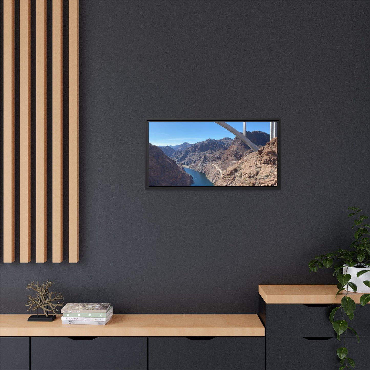 Scenic Wall Art, Framed Landscape Photography, Nature Decor, Home Decoration, Gift for Nature Lovers, Wall Decor – 32" x 16" (Horizontal) Canvas for Colorful Art Print (90 view)