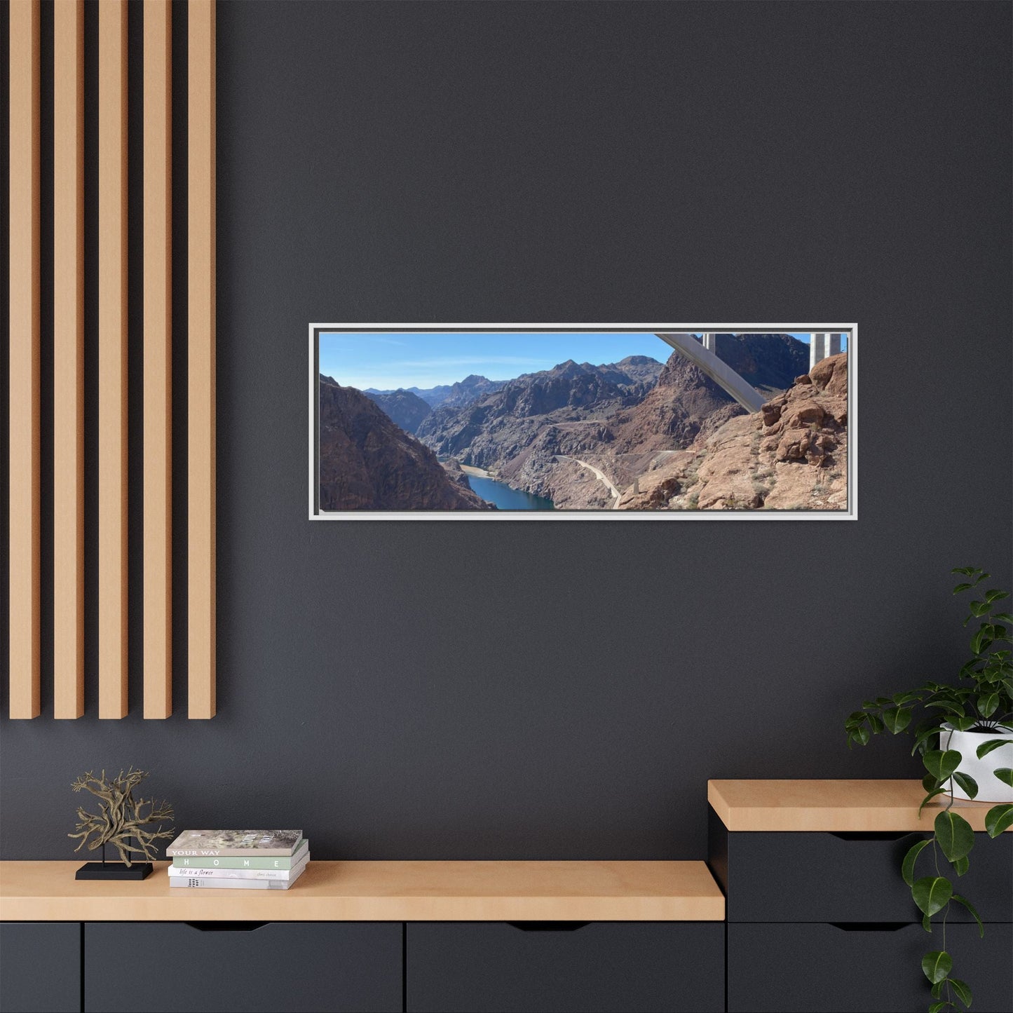 Scenic Wall Art, Framed Landscape Photography, Nature Decor, Home Decoration, Gift for Nature Lovers, Wall Decor – 32" x 16" (Horizontal) Canvas for Colorful Art Print (51 view)