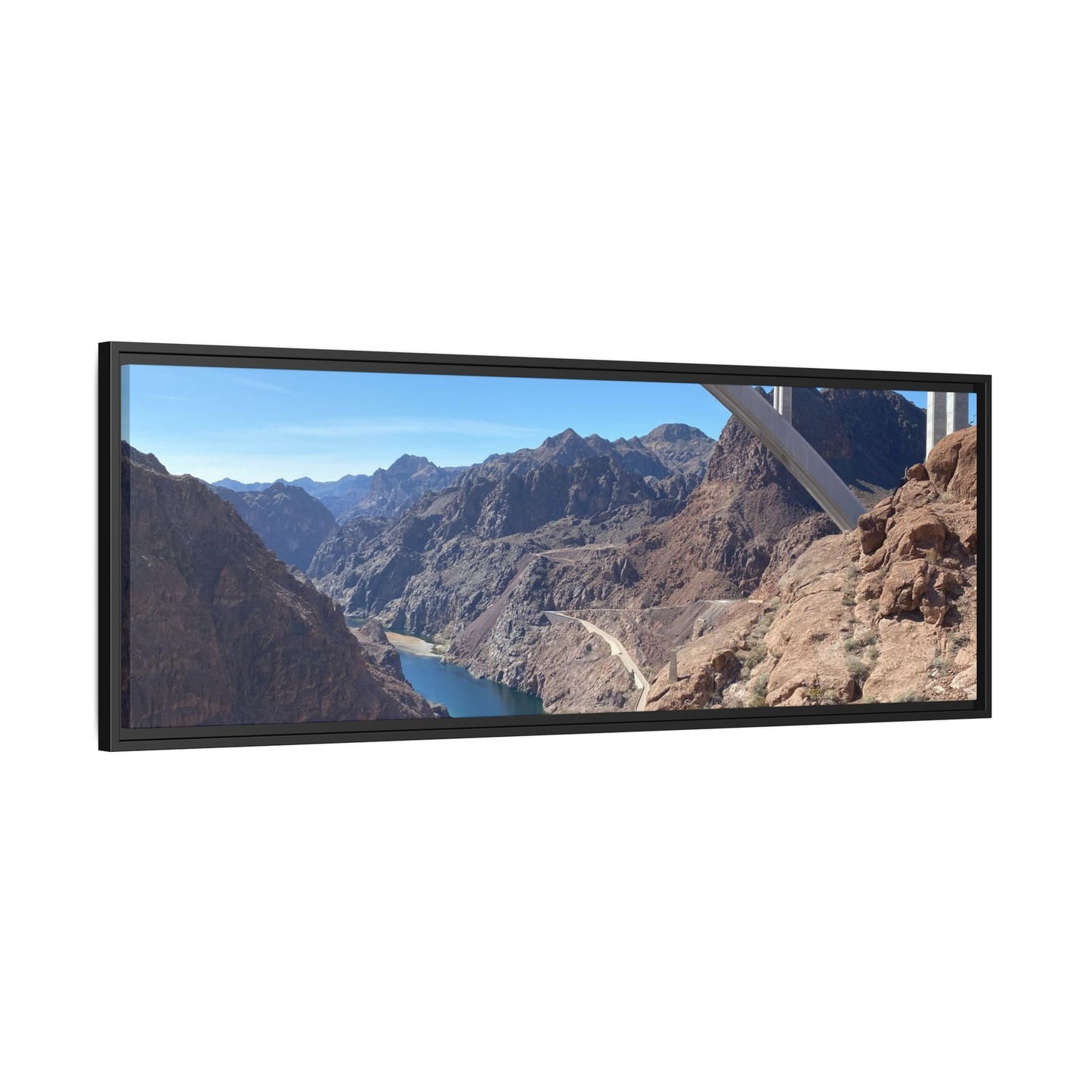 Scenic Wall Art, Framed Landscape Photography, Nature Decor, Home Decoration, Gift for Nature Lovers, Wall Decor – 32" x 16" (Horizontal) Canvas by Printify
