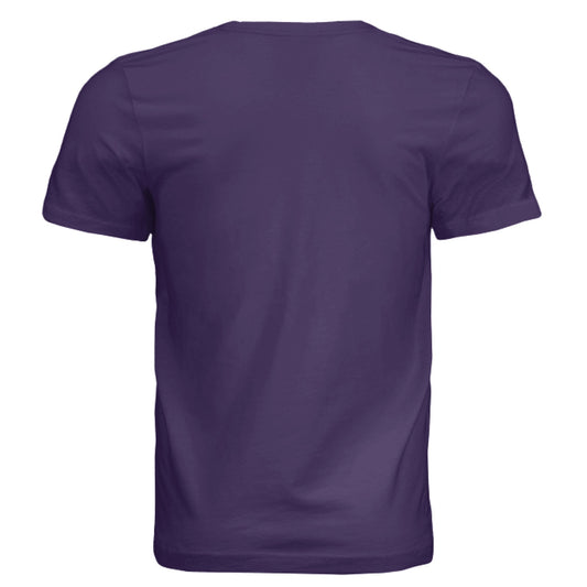 Small Dog Energy Tee – Funny Pet Owner Shirt | RM Outpost Pets – Solid Team Purple Triblend T-Shirt for animal lovers (2 view)