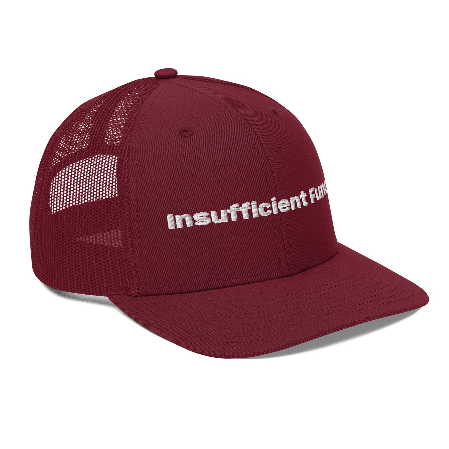 Insufficient Funds Trucker Cap – Cardinal Accessories for gift (15 view)